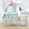 Storage Bags Fashion Portable Waterproof Thickness Picnic School Lunch Bag Office Box Convenience Multifunctional