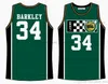 Collège 34 # CHARLES BARKLEY ALTERNATE HIGH SCHOOL BASKETBALL JERSEY Custom DIY Design Stitched Movie Basketball Jerseys