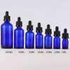 Wholesale 5ml 10ml 15ml 20ml 30ml 50ml 100ml Glass Dropper Bottles Essential Oil Container For E Juice Liquid Cosmetics