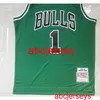 1# ROSE MN series green basketball jersey Embroidery XS-5XL 6XL