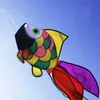 Cerfvolant en naylon arcenciel pour enfants jouets en forme de poisson ripstop plage amusant dcor de jardin extrieur jouet5073925