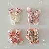 MILANCEL 2022 printemps nouveaux enfants chaussettes à fleurs fille chaussette coton décontracté filles chaussettes coréen enfants chaussettes G1224