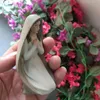 Figurine di oggetti decorativi Goccia 10 pezzi in resina Sacra Famiglia Maria Giuseppe Gesù Bambino Articoli religiosi cattolici Presepe di Natale Figurine