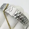 Reloj Relojes de diseño Movimiento mecánico automático Reloj de pulsera de moda clásico para hombre Pulsera impermeable de acero inoxidable de 40 mm Pulsera de negocios Montre de Luxe
