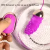 NXY oeufs Usb Rechargeable 10 vitesses télécommande sans fil vibrant sexe amour vibrateur jouets pour femmes violet noir érotique 1124