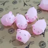 2021DHL doigt dessin animé mignon cochon rose jouets évent musique entière pincement appelé décompression pincement surprise vente en gros