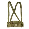 Cintura Apoio Cinto Militar Exército Tático Especial 1000D Nylon Homens Combate Hunting Ajustável Suspender