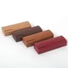 Creative Wood Sunglasses Cases Grain Hard Kit Holder Metal Reading Glasses Case for Men and Women Eyeglass Box