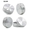 2 pièces Grinder 50 mm Fumer Herb Crusher Alumim Alumim Alloy Metal Grinders 50 mm * 20 mm 8 couleurs Randm Tornado 7000 9000 10000 12000