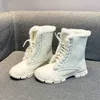 Designer Boots Ladies Snow Bootss Plus Velvet Thick Warm Cotton Shoes Martin Boot Fashion All match Ankle Boos 35-40