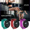 BT4.0 Smart Watch Sleep Monitoring Fitness-Tracker Waterproof Bracelet Wrist For Android Square Smartwatch Wristbands