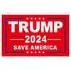 20 stylów Trump Flagi 3x5 stóp 2024 Reelect Ree Ened America Back Flag z mosiężnymi przelotkami patriotycznymi