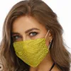 Net Red Novel Fishing Shape Star Water Drill Mask Washable and Personalized Mesh Veil Decoration PNYC726