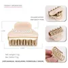 Small Hair Claw - Pearl Holder For Women Lady Fashion Accessory Ornament Cellulose Acetate Clamp Tiara Clips & Barrettes