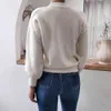 Herfst Winter Vintage Sweaters Jumper Casual Cherry Lange Mouwen Knit Sweater Oversized Pullovers Warm Womens Kleding Tops 210514