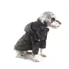 Coats Dog Dogs Apparel Supplies Casual Jackets Letter Print Puppy Outerwears Fashion Fall Winter Down Parkas High Quality Kmukmu