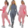 Senaste kvinnliga sp￥rdr￤kter byxor Jumpsuit One Piece Explosive Solid Color Backless Pleated Sexig Fashion Slim Ladies Rompers Onesies Streetwear Clothes