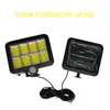 Solar Wall Light Outdoors Motion Sensor Waterproof Garden Porch With 160COB For Lawn Indoors Outdoor Lamps