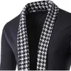Covrlge herfst winter klassieke manchet brei cardigan heren truien hoge kwaliteit mannen gebreide jassen mannelijke knitwear MZL046 211006