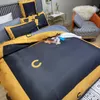 set di biancheria da letto di design di lusso queen size copripiumino lenzuolo federe set di piumini di design di alta qualità fodere per cuscini