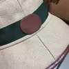 مصمم قبعة بحافة رجل إمرأة قبعة Casquette واسعة حافة القبعات مزدوجة رسالة القطن التطريز عارضة أزياء قبعات صياد 5 ألوان عالية الجودة هدية مربع اختياري