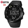 Ots Watch Watch LED Sports relógio digital relógio 50m À Prova D 'Água Homens Top Marca de Luxo Hora Militar Relógios Relogio Masculino 210527