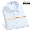 Chemises blanches hommes solide à manches longues automne printemps hommes Chemise décontracté surdimensionné Slim Fit Twill Camisas travail affaires Chemise Homme 210524