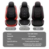 Quatre saisons ensemble de housses de siège de voiture en cuir PU chaises automatiques coussin protecteur coussin universel pour SUV berline accessoires intérieurs couvre