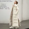PinkyIsBlack, chaqueta de invierno para mujer, abrigo acolchado de algodón con capucha x-long para mujer, Parka para mujer, prendas de vestir cálidas de alta calidad 210923