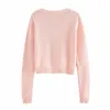 Mode Dames Zachte Vesten Zomer Roze Casual Vrouwelijke V-hals Knitweeds Elegante Vrouwen Knits Rayon Girls Sweaters 210430