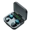 Auriculares inalámbricos M22 TWS compatibles con Bluetooth 5.1, caja de carga con Control de un botón, auricular de pareja de llamadas manos libres para teléfonos inteligentes