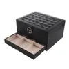 Schmuckbeutel Taschen Modedesign Leder Box Fall Paket Lagerung Großer Raum Ring Halskette Armband Verkauf Rita22
