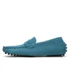 STYLE261 패션 남자 실행 신발 검은 파란색 와인 레드 통기성 편안한 망 트레이너 캔버스 신발 스포츠 스니커즈 주자 크기 40-45