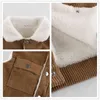 Bébé Garçons Hiver Gilet Mode Filles Vêtements Sans Manches Ours Manteaux Avec Capuche Chaud Enfants Vêtements 2-6 Ans Nourrissons 211203