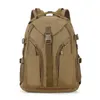 40L Tactical Traveling Camping Trekking Backpack Assault Pack Student School Bag Waterproof Rucksack Molle Daypack Q0721