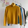 Maglione a collo alto da donna Inverno Plus Velluto lavorato a maglia spessa Pullover morbido Mantieni caldo Top Poncho 210601