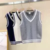 14 lat Jesień Dzieci Pullover V-Neck Płaszcz Chłopcy Dziewczęta Mundury Szkolne College Style Bawełniane Uwaga Nastolnienia Chłopcy Kamizelka Kamizelka 211221