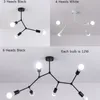 Modern LED Ceiling Chandelier Lights Living Room Bedroom Molecular Chandeliers Multiple heads Creative Home Lighting Fixtures