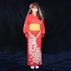 quimono vermelho yukata