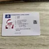 2021 Christmas Gift Santa Greeting Cards 86*54mm Santa Claus Funny Driver's License Card