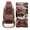 Car Interior Accessories Seat Covers For Most Sedan SUV Durable Leather Universal Five Seaters Full Set Mats front and Back Seats 319x