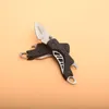Kershaw Cinder многофункциональный складной карманный нож 1025; Ручное открытие; Блокировка вкладыша; Открывашка; Beychain нести; Черная стеклонафритовая нейлоновая ручка