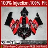 Injection Mold 100% Fit For HONDA Fairings CBR1000 CBR 1000 RR CC 04-05 Body 52No.84 CBR 1000RR 1000CC 2004 2005 CBR-1000 CBR1000RR 04 05 OEM Full Fairing Repsol red stock