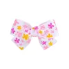 Baby Girls Barrettes Floral Curva Clipes Kid Cute Hairpins Clipe Cabeleires Crianças Bowknot Clipper Crianças Crianças Flower Hair Acessórios