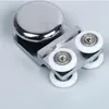 Door Rollers Shower Glass Pulley Runners Wheels Guides Home Bathroom Push Pull Sliding Replacement Parts Other Hardware