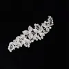 Luxo cristal bridal pente clip clip rhinestone pentes de casamento acessórios de cabelos noiva cabeça headpiece cabeça jóias