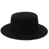 Hats, Scarves & Gloves Sets Fashion Retro Mens Women's Wide-Brimmed Wool Felt Hat Plate Jazz Conical Cap