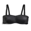 YBCG Noir Sans Bretelles Femmes Soutien-Gorge Push Up Soutiens-Gorge pour Femmes Plus La Taille Lingerie Full Cup Minimizer Coussinets Amovibles Brassiere DD DDD Cup 210623