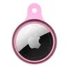 Корпус для Apple Airtags Air Tags Clear Plating Bluetooth Беспроводной трекер Cover Cover Anti-Lost Protector с крюком