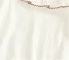 ベビーガール服ロンパーラウンドカラー長袖フリルロンパース100％コットン高品質の女の子ベビーローマン服247 Z2